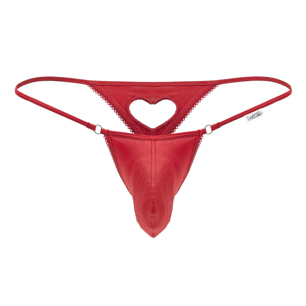 CandyMan 99789 Heart Thongs Color Red - Image 5