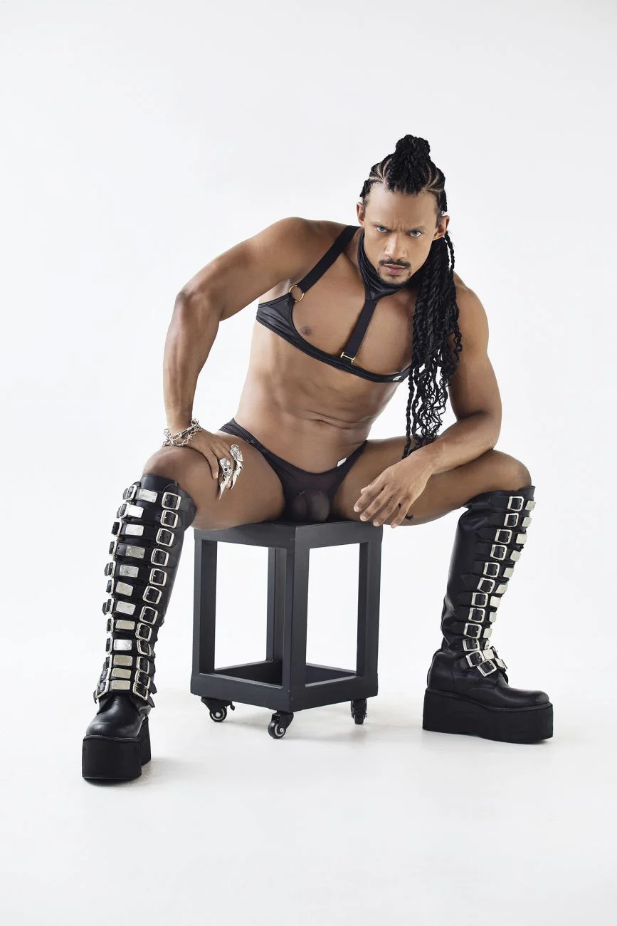 CandyMan 99809 Mesh Harness Color Black - Image 10