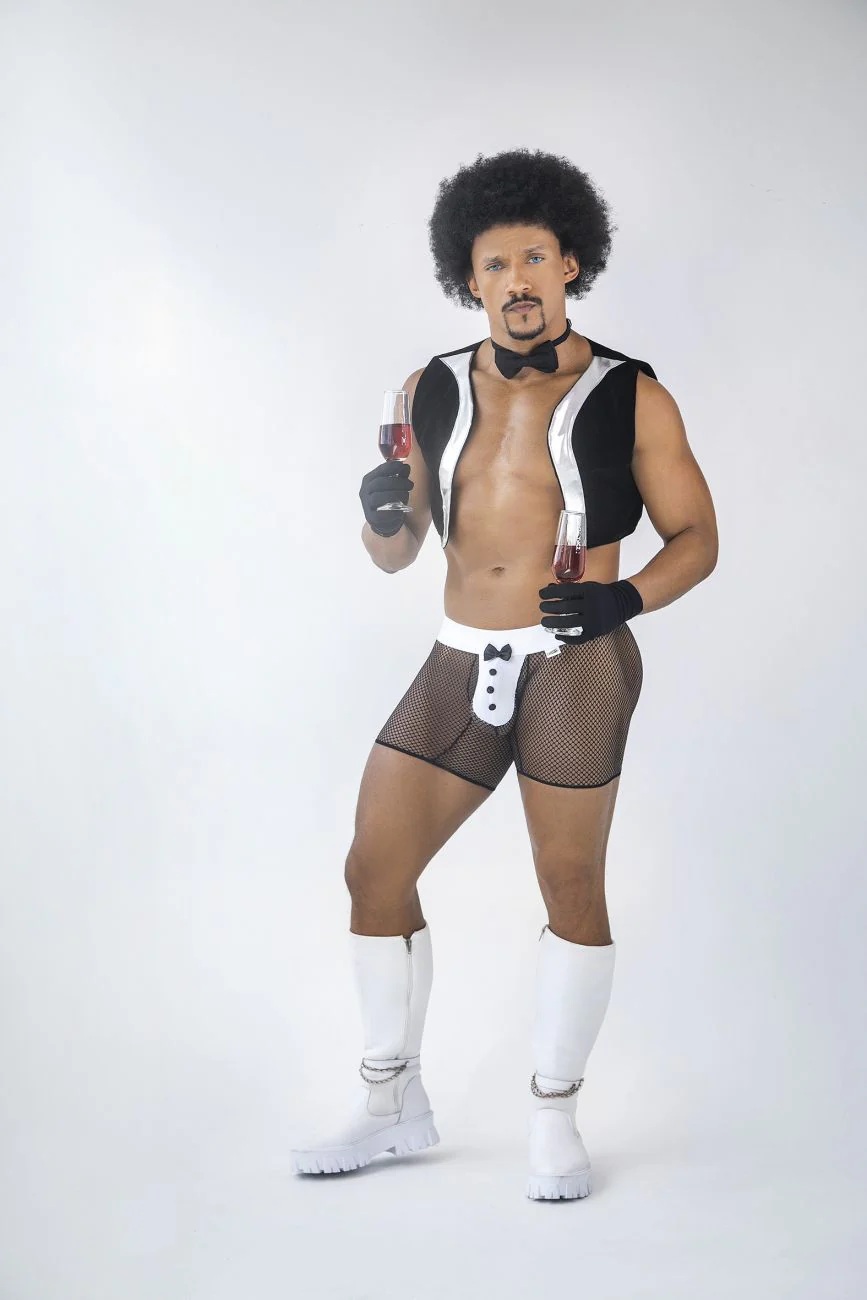 CandyMan 99834 Tuxedo Trunks Color Black - Image 10