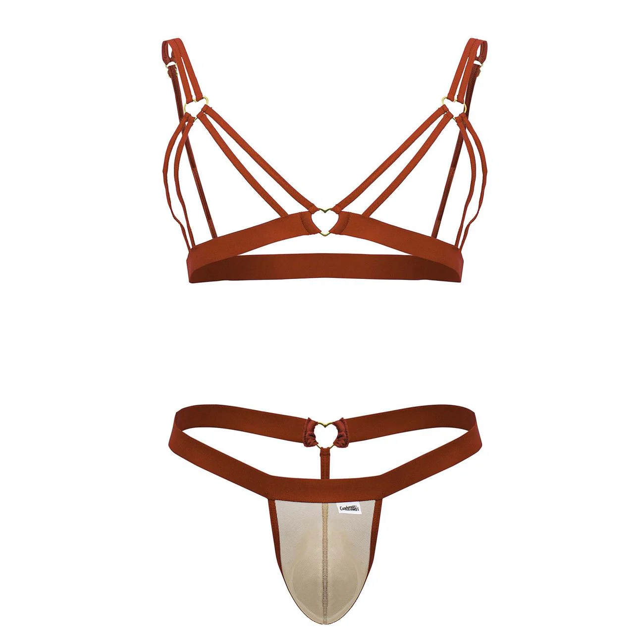 CandyMan 99838 Two Piece Outfit Color Red - Image 5