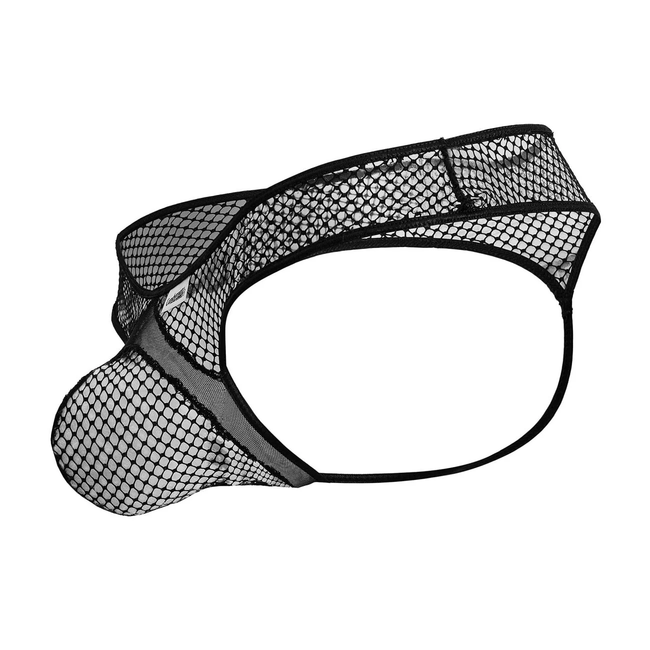 CandyMan 99843 Fishnet Thongs Color Black - Image 6