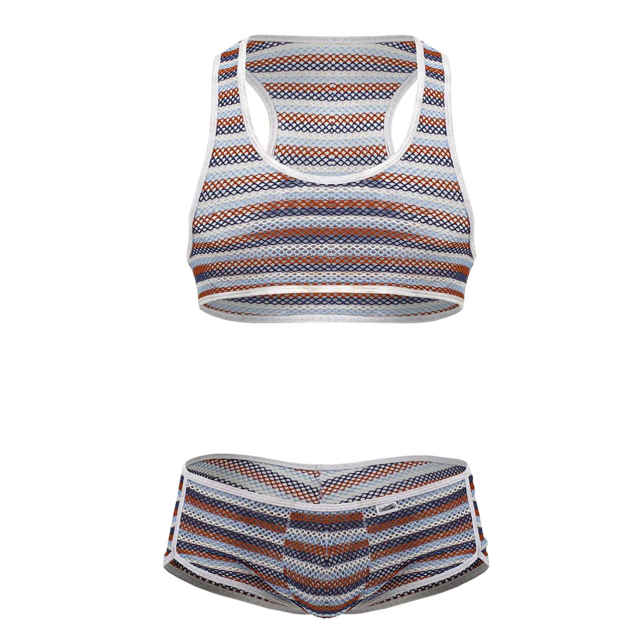 CandyMan 99859 Two Piece Outfit Color Stripes - Image 5