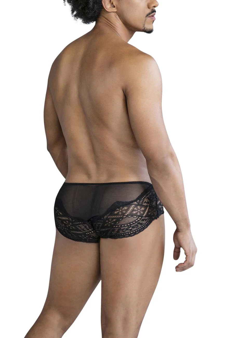 CandyMan 99863 Lace Briefs Color Black - Image 3