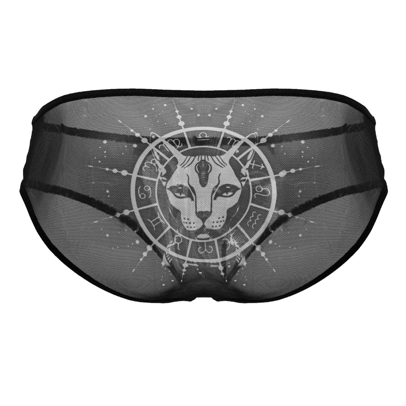 CandyMan 99871 Egyptian Briefs Color Black-White - Image 7