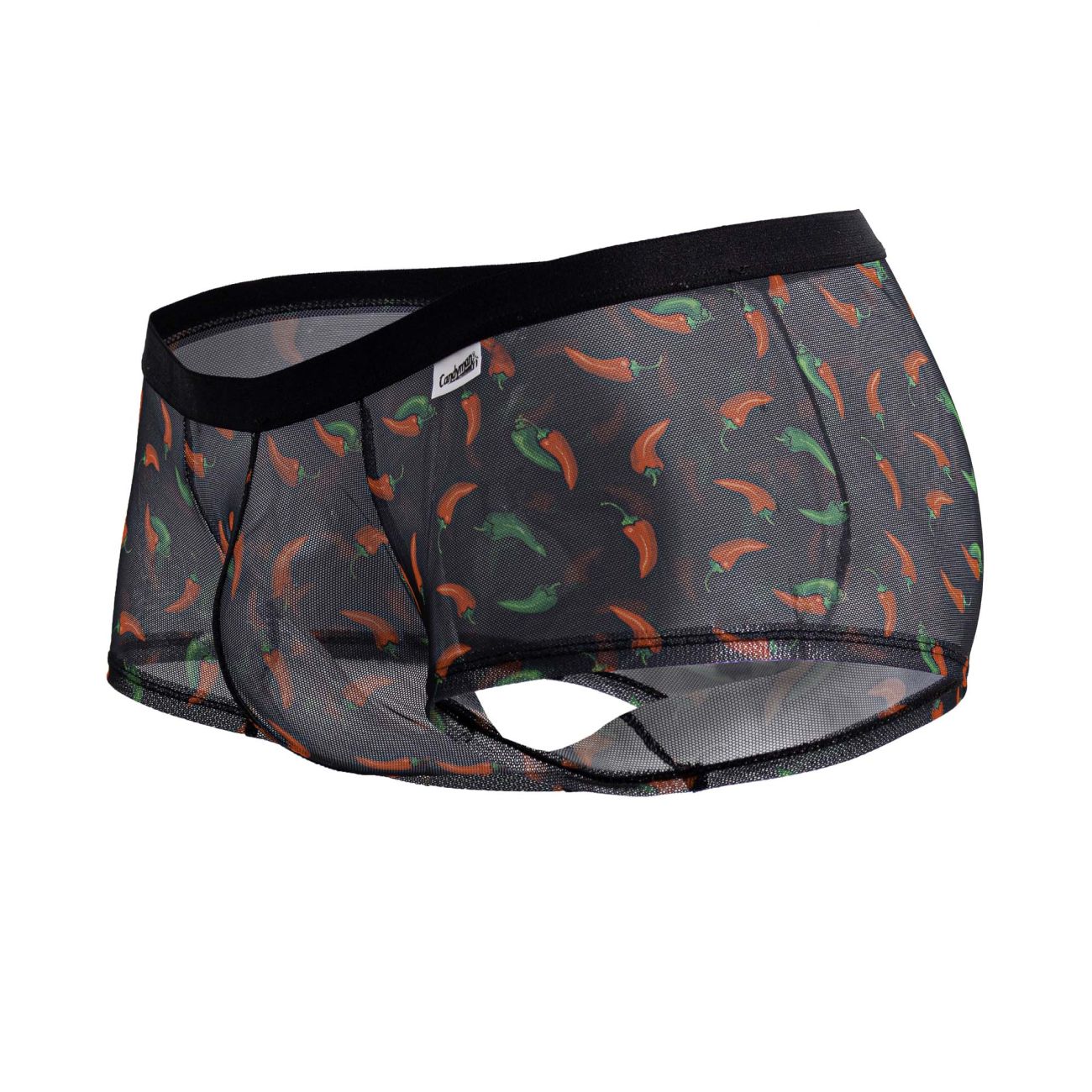 CandyMan 99873 Chili pepper Trunks Color Black Print - Image 6
