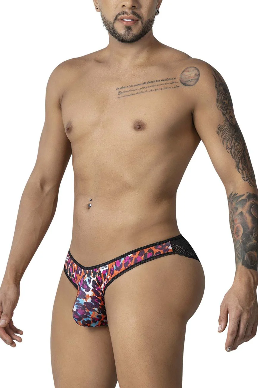 CandyMan 99876 Leopard Briefs Color Animal Print - Image 4