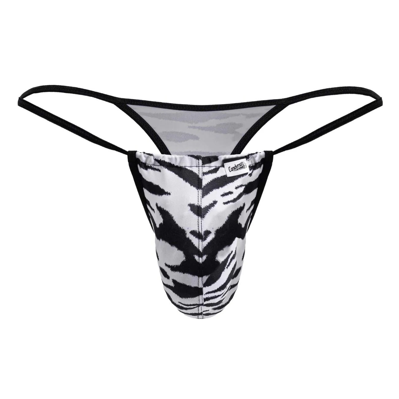 CandyMan 99877 Zebra Thongs Color Zebra Print - Image 5