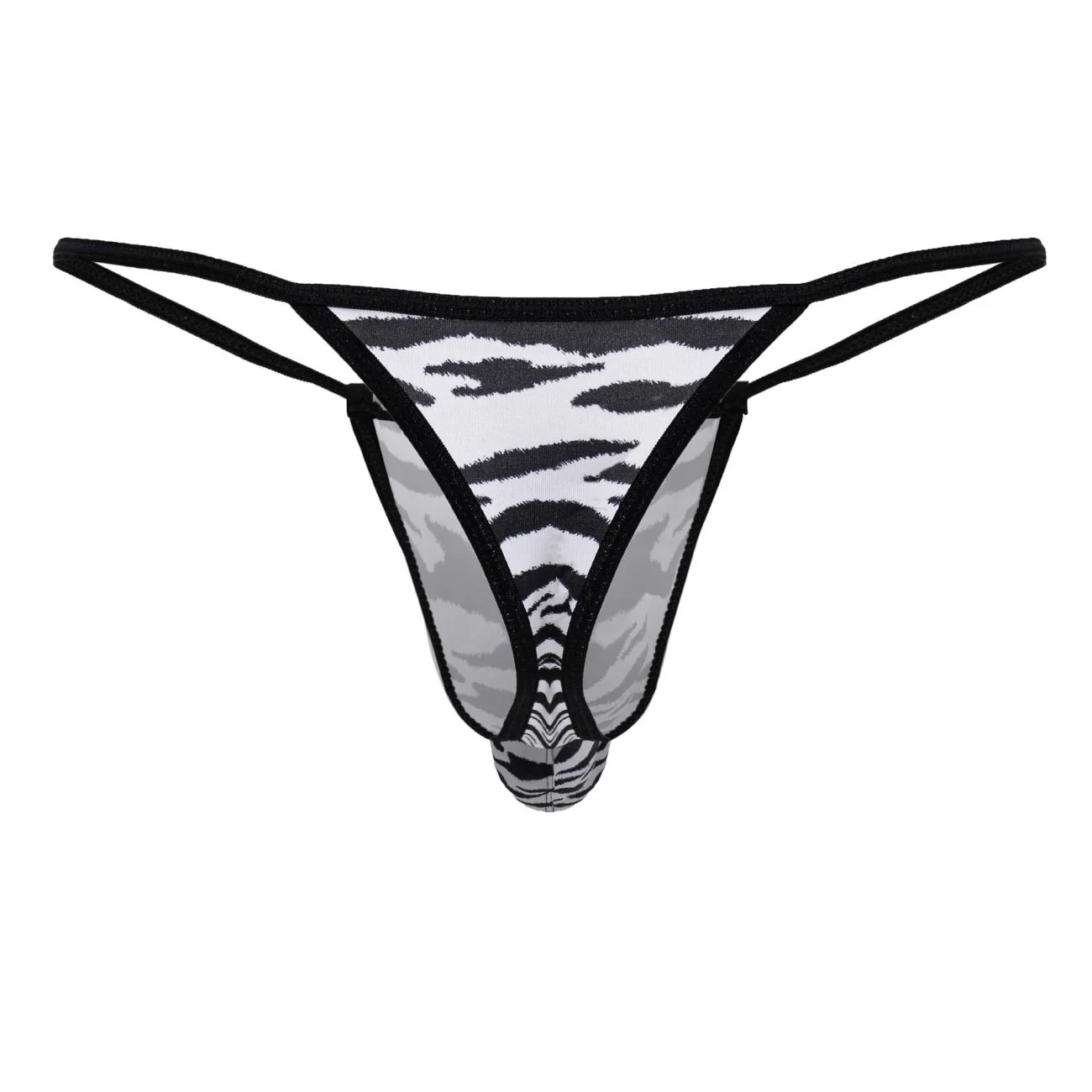 CandyMan 99877 Zebra Thongs Color Zebra Print - Image 7