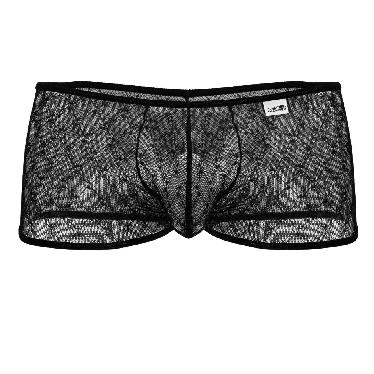CandyMan 99896 Geometric Mesh Trunks Color Black - Image 5