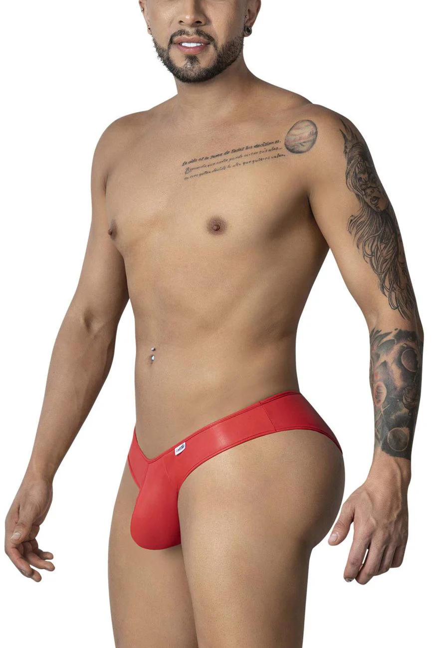CandyMan 99908 Heart Briefs Color Red - Image 4