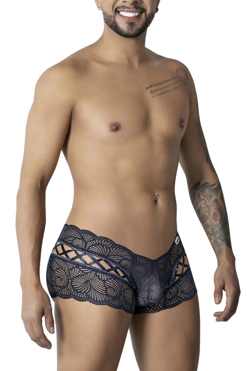CandyMan 99916 Lace Trunks Color Navy - Image 4
