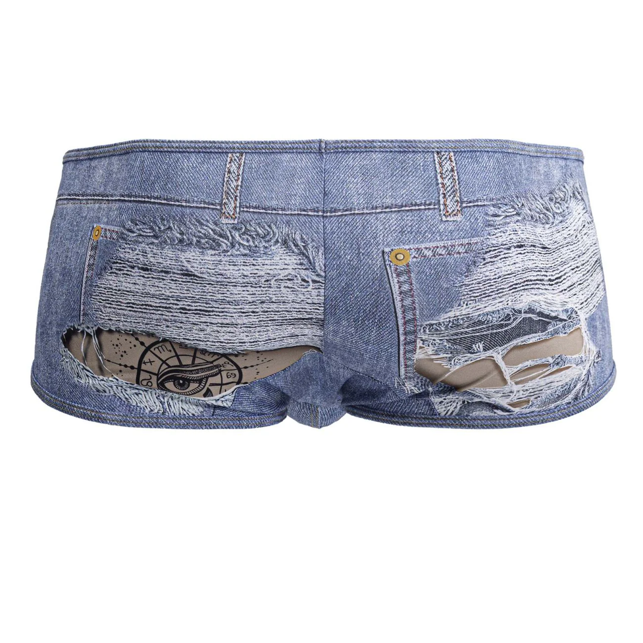 CandyMan 99921 Cowboy Trunks Color Denim Blue - Image 7