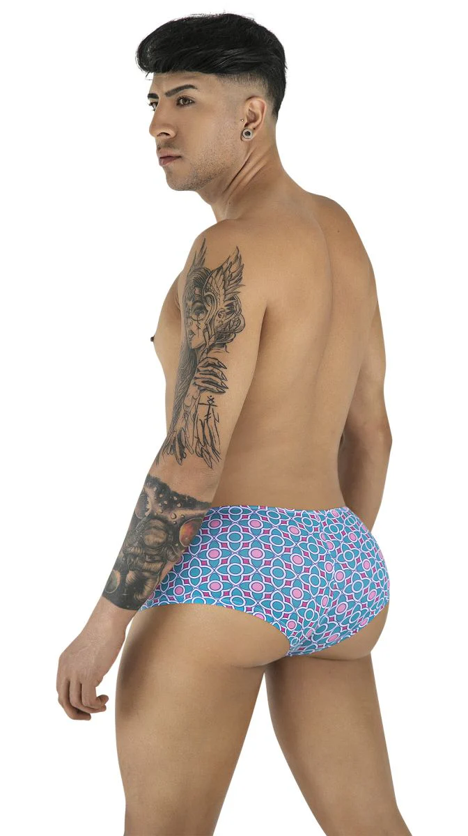 CandyMan 99922 Trunks Color Printed Blue - Image 4