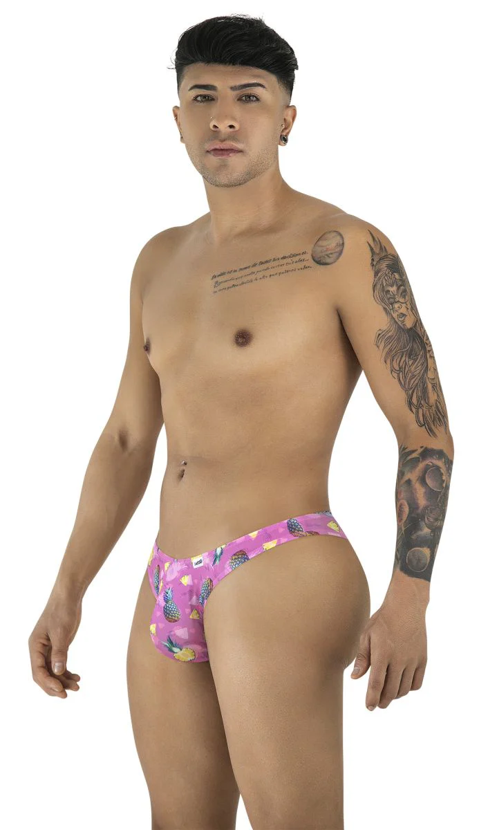 CandyMan 99923 Bikini Color Printed Pink - Image 3