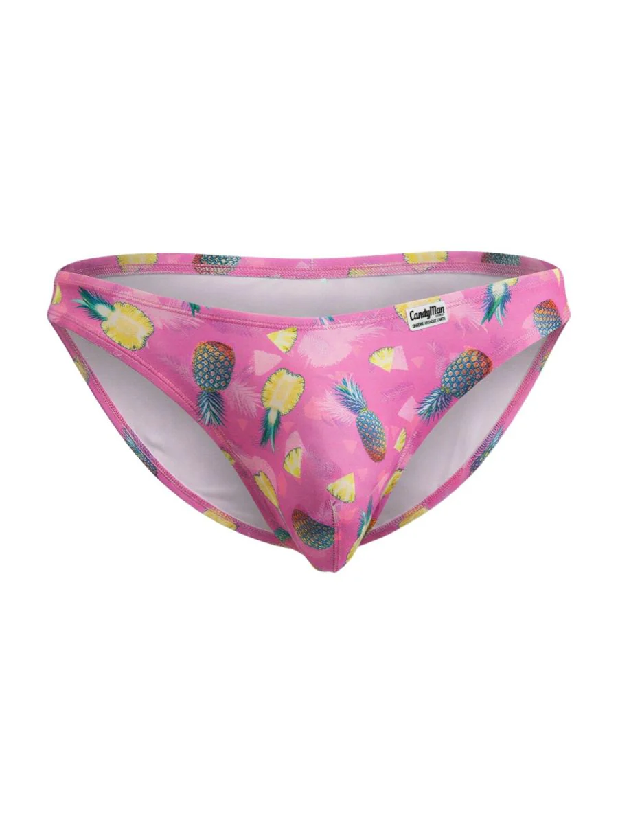 CandyMan 99923 Bikini Color Printed Pink - Image 5