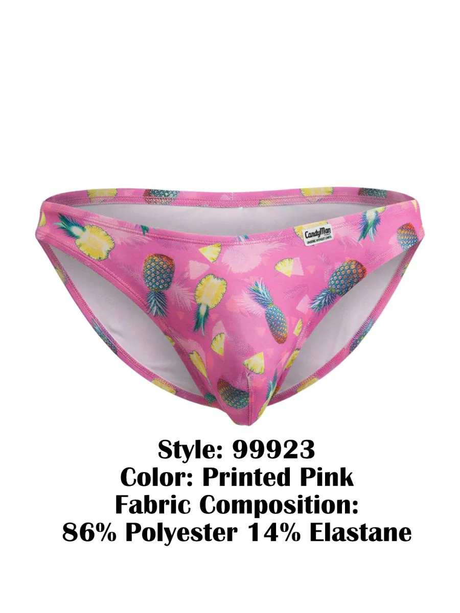 CandyMan 99923 Bikini Color Printed Pink - Image 8