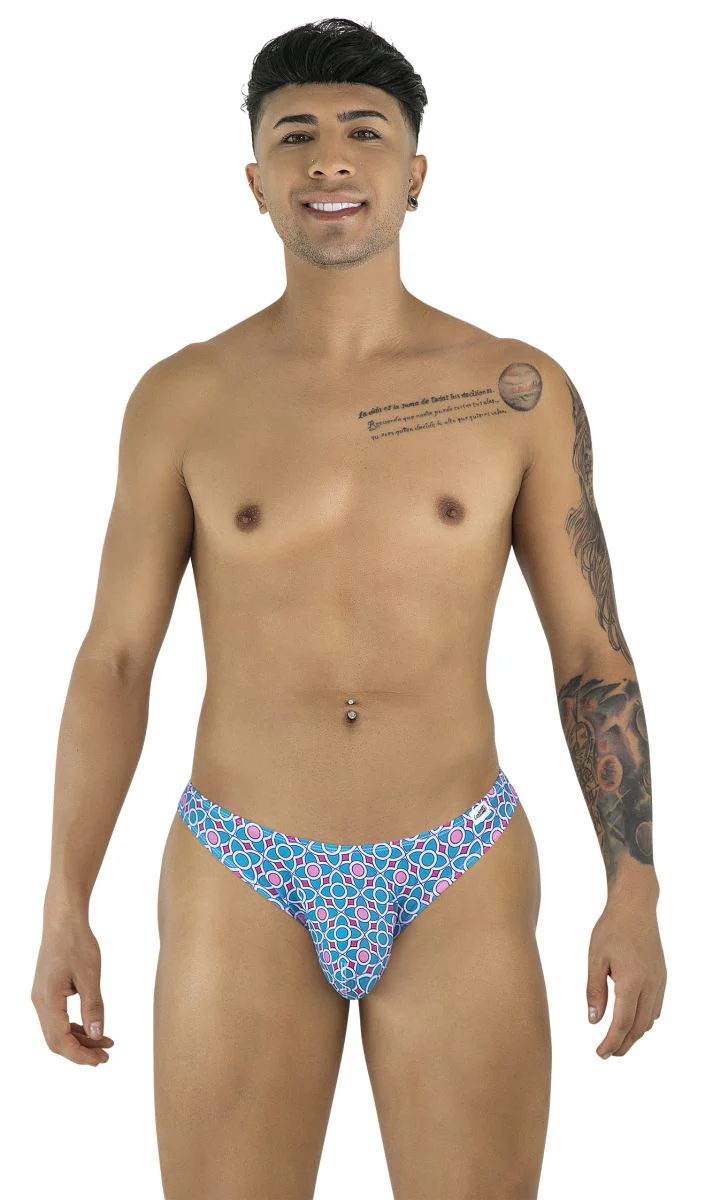 CandyMan 99923 Briefs Color Printed Blue - Image 2