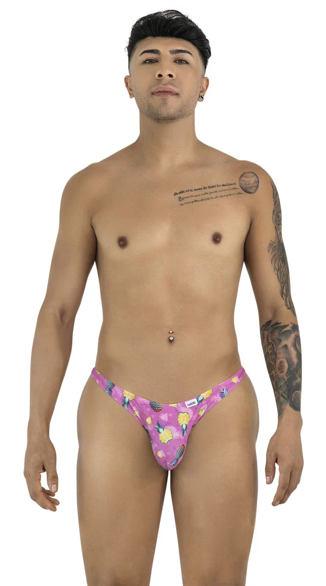 CandyMan 99924 Thongs Color Printed Pink - Image 2