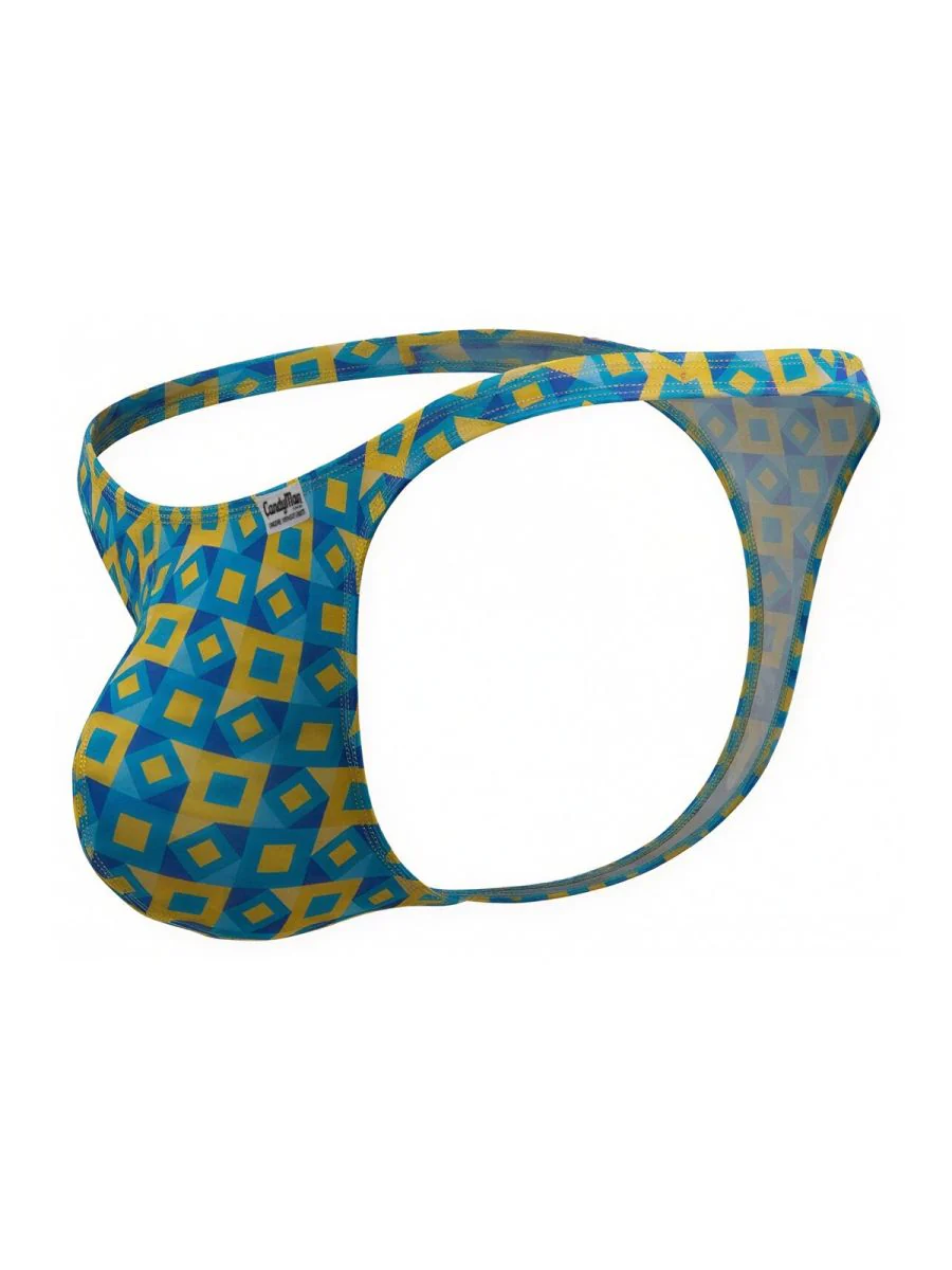 CandyMan 99924 Thongs Color Printed Turquoise - Image 7