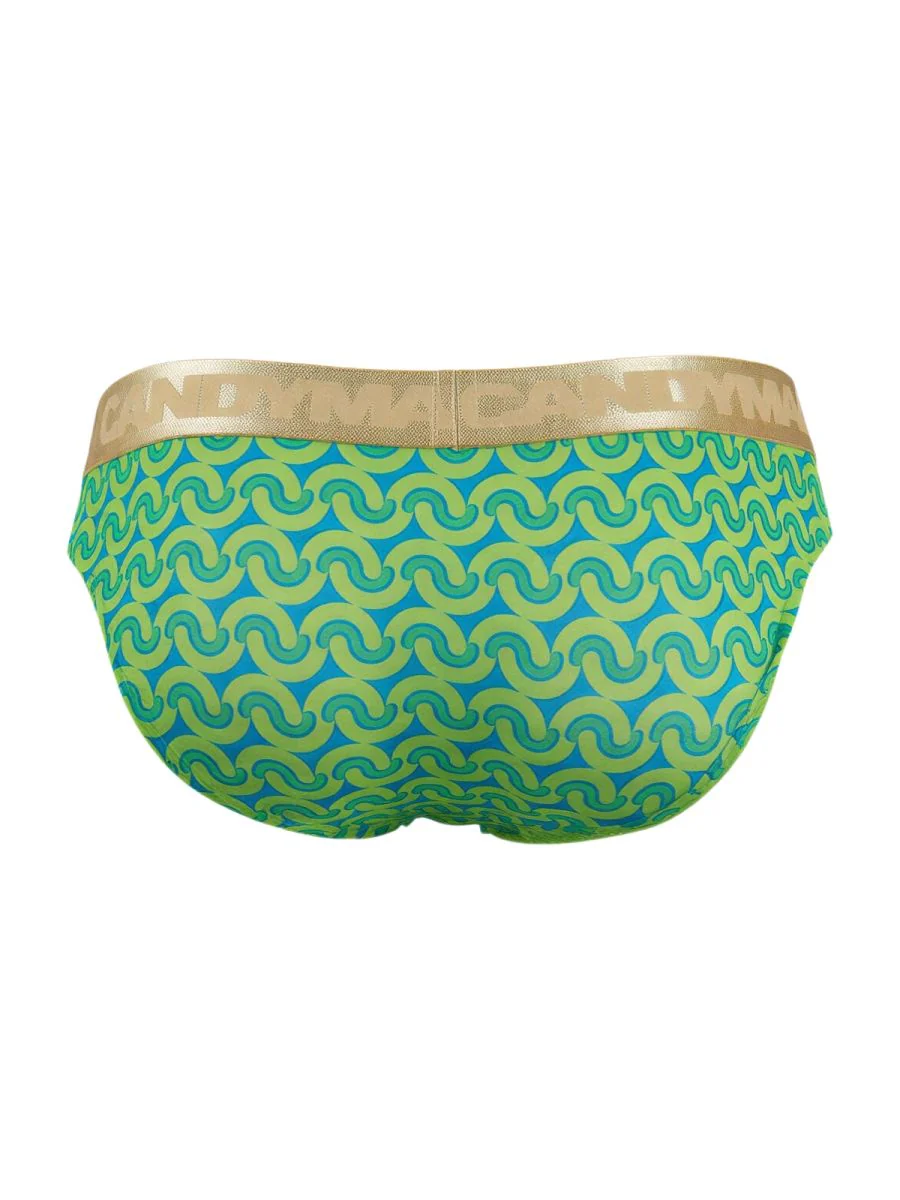 CandyMan 99926 Briefs Color Printed Green - Image 6