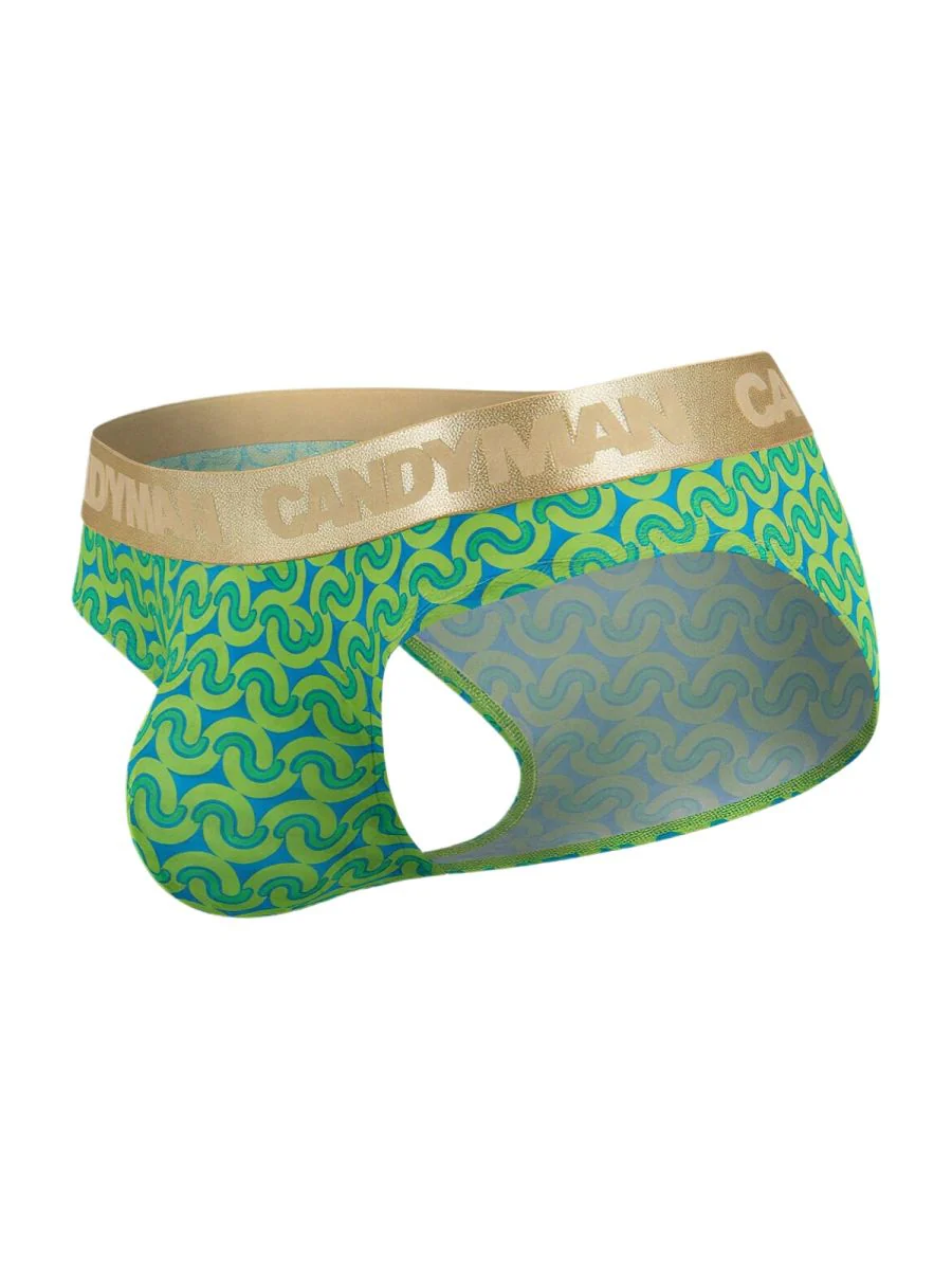 CandyMan 99926 Briefs Color Printed Green - Image 7