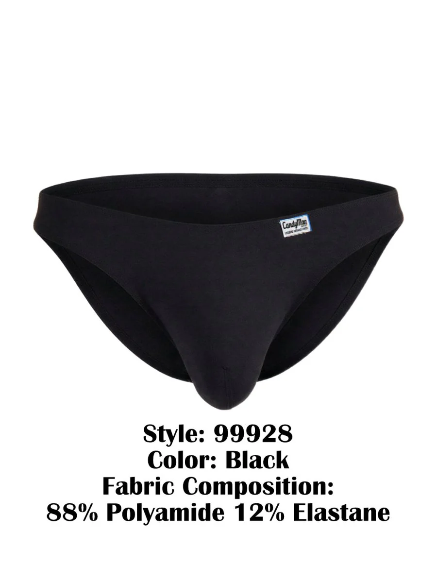 CandyMan 99928 Bikini Color Black - Image 8