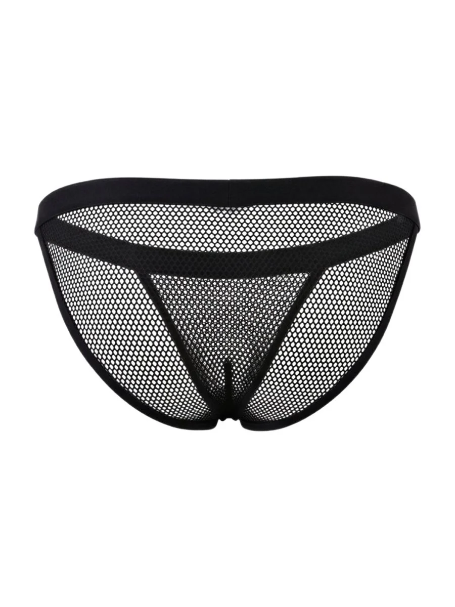 CandyMan 99933 Bikini Color Black Mesh - Image 6