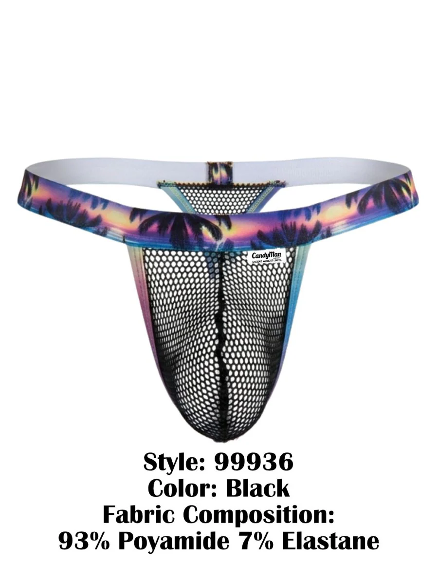 CandyMan 99936 Thongs Color Black - Image 8