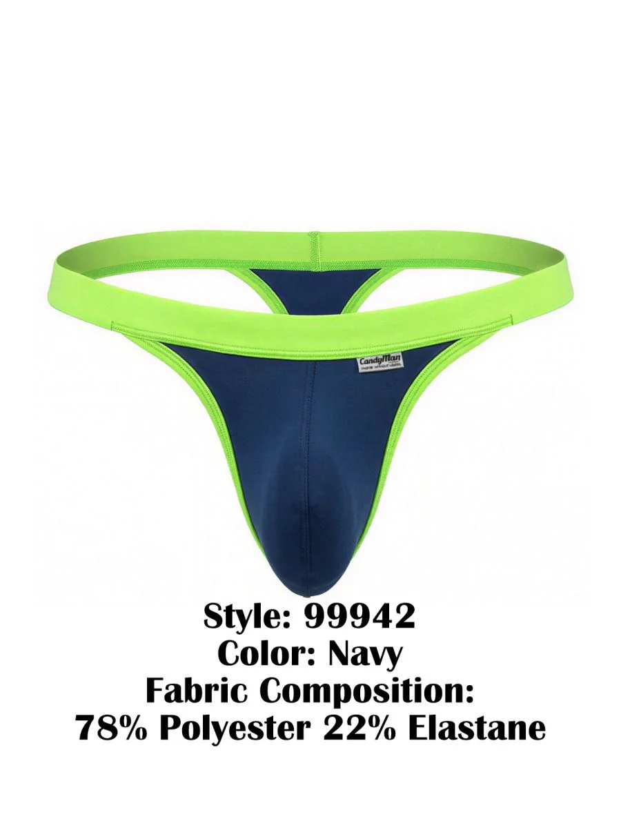 CandyMan 99942 Thongs Color Navy - Image 8