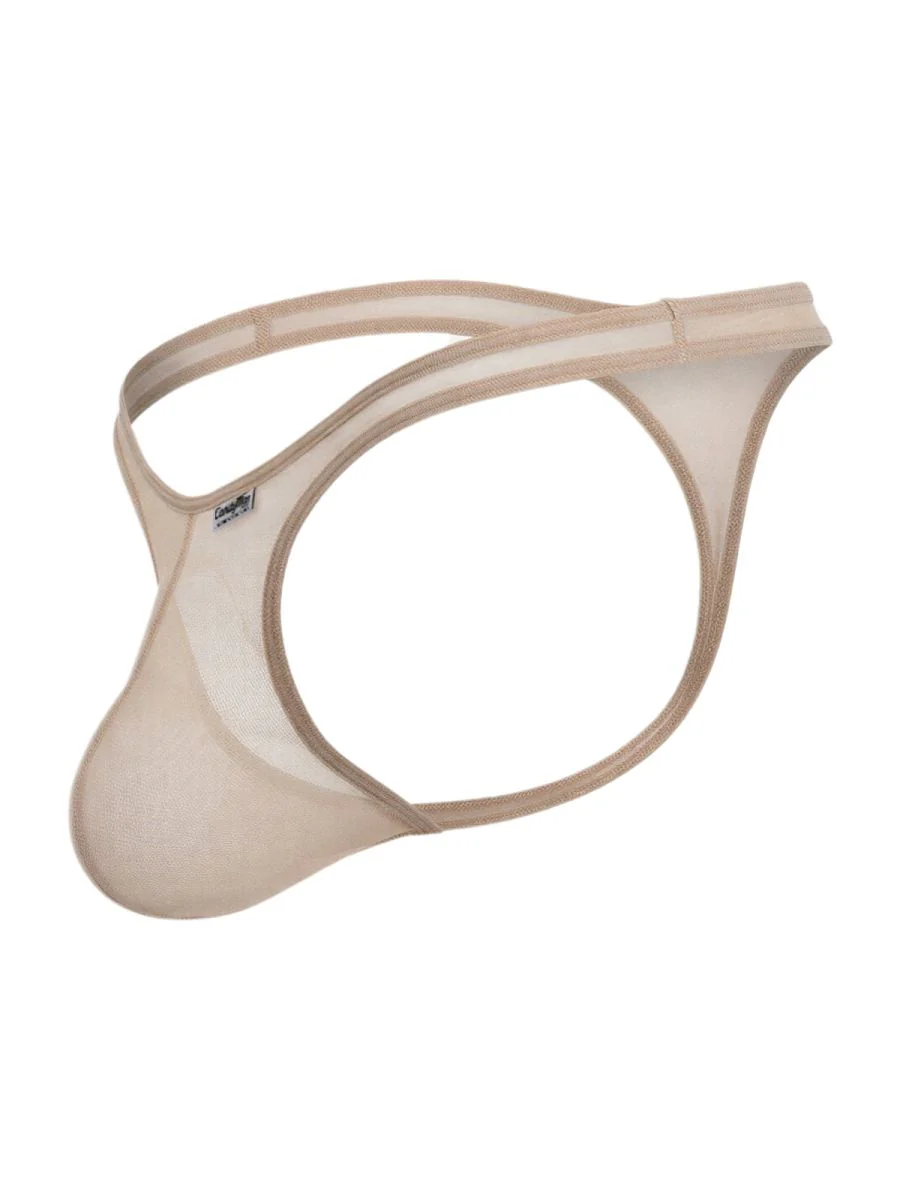 CandyMan 99954 Thongs Color Beige Mesh - Image 7