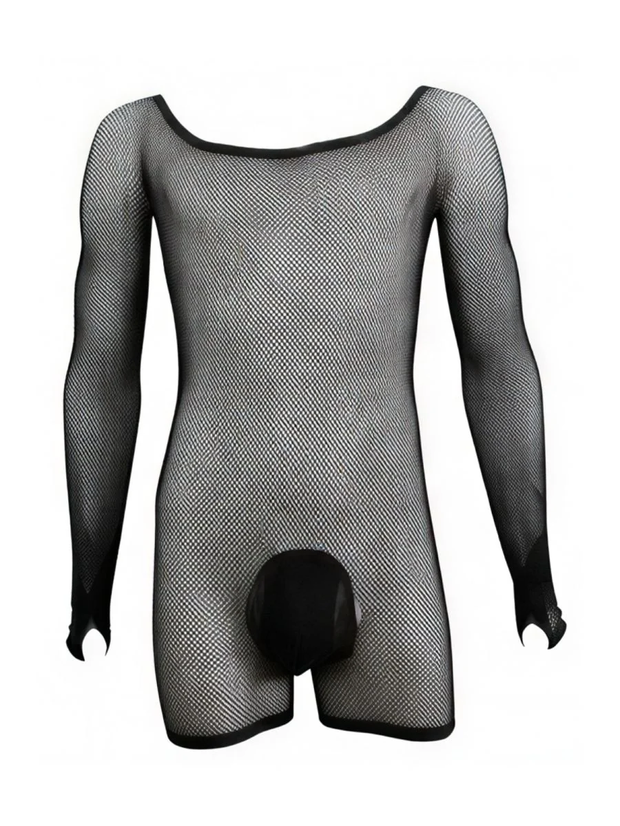 CandyMan 99955 Bodysuit Color Black - Image 5