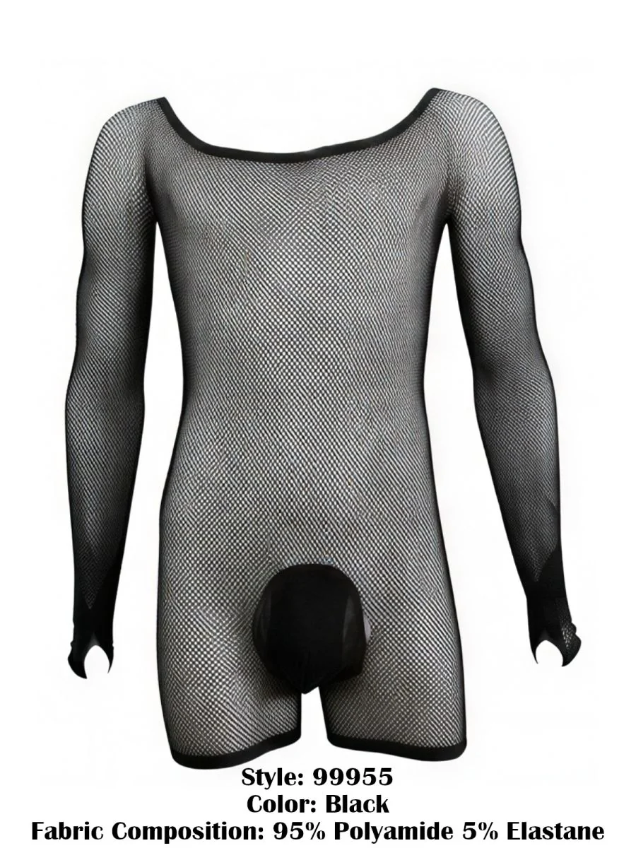 CandyMan 99955 Bodysuit Color Black - Image 8