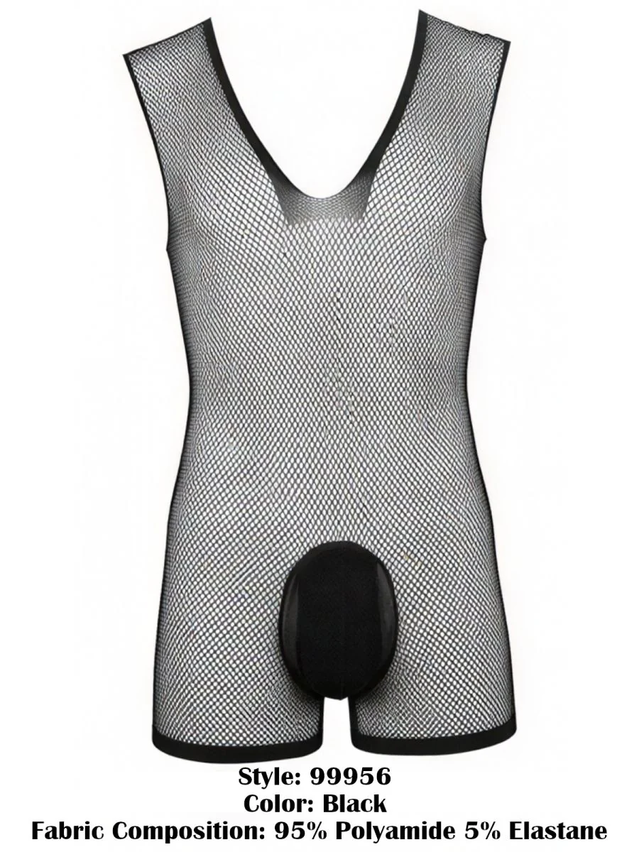 CandyMan 99956 Bodysuit Color Black - Image 8