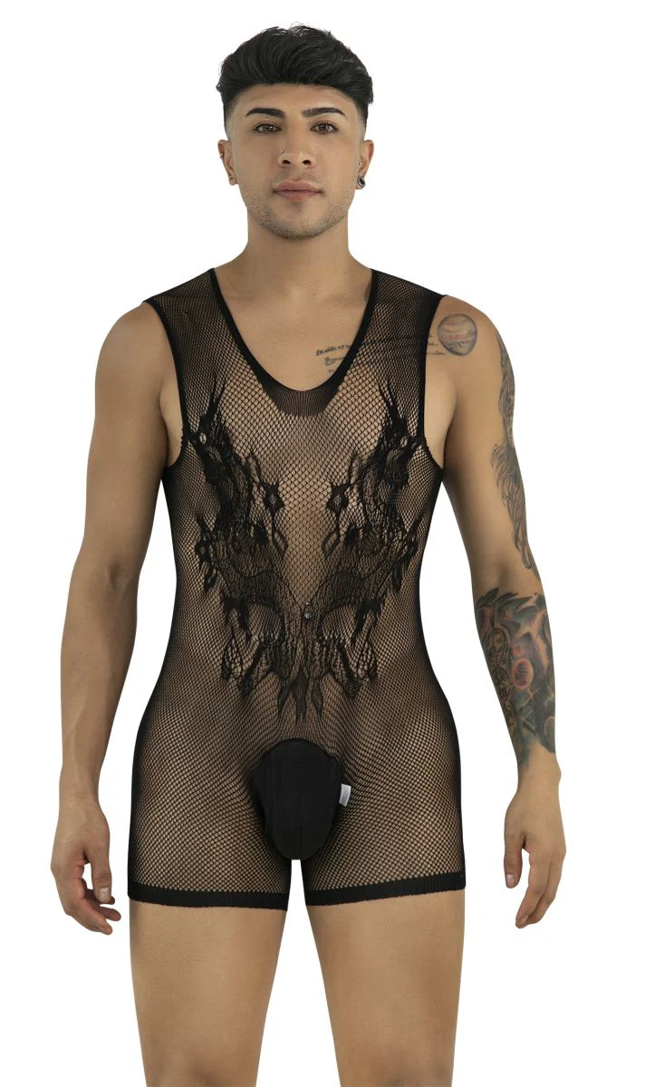 CandyMan 99958 Bodysuit Color Black - Image 2