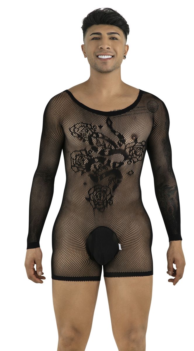 CandyMan 99959 Bodysuit Color Black - Image 2