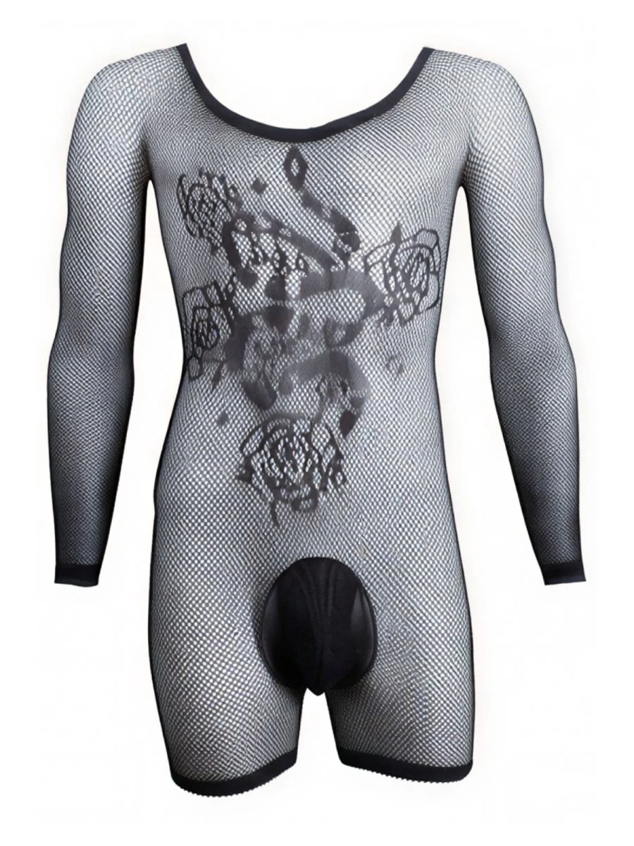 CandyMan 99959 Bodysuit Color Black - Image 5