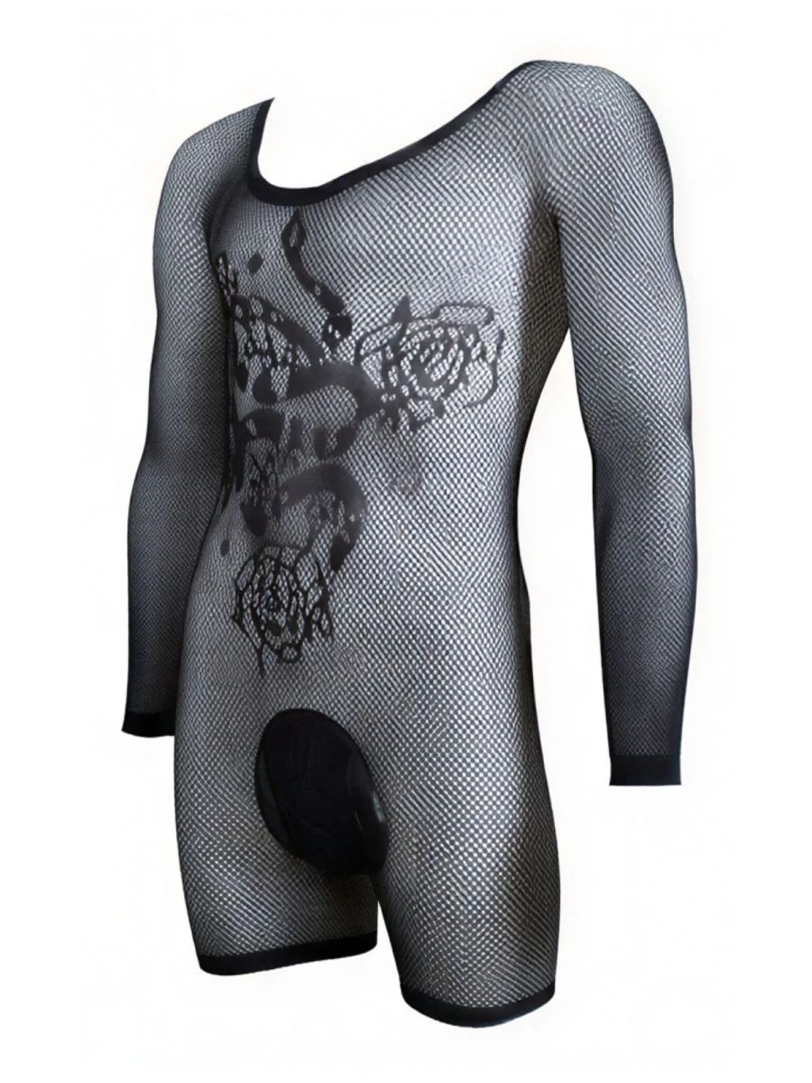 CandyMan 99959 Bodysuit Color Black - Image 7