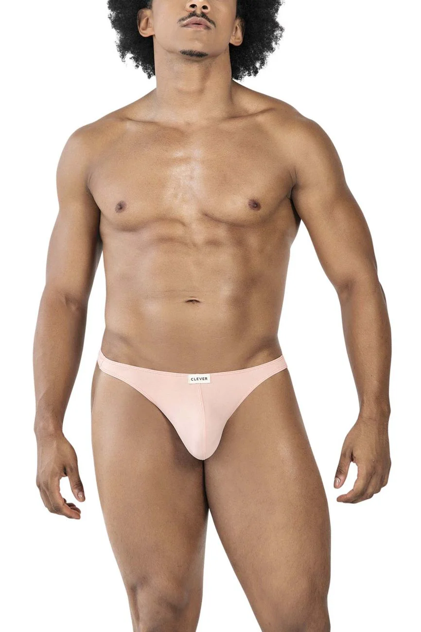 Clever 100007 Men's Underwear 3PK Autralian Latin Thongs Color Green-Pink-Blue - Image 5