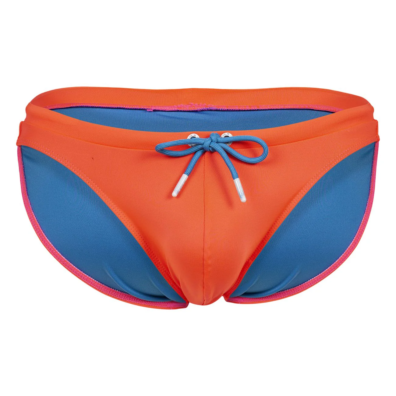 Clever 1735 Vivo Swim Briefs Color Orange - Image 4