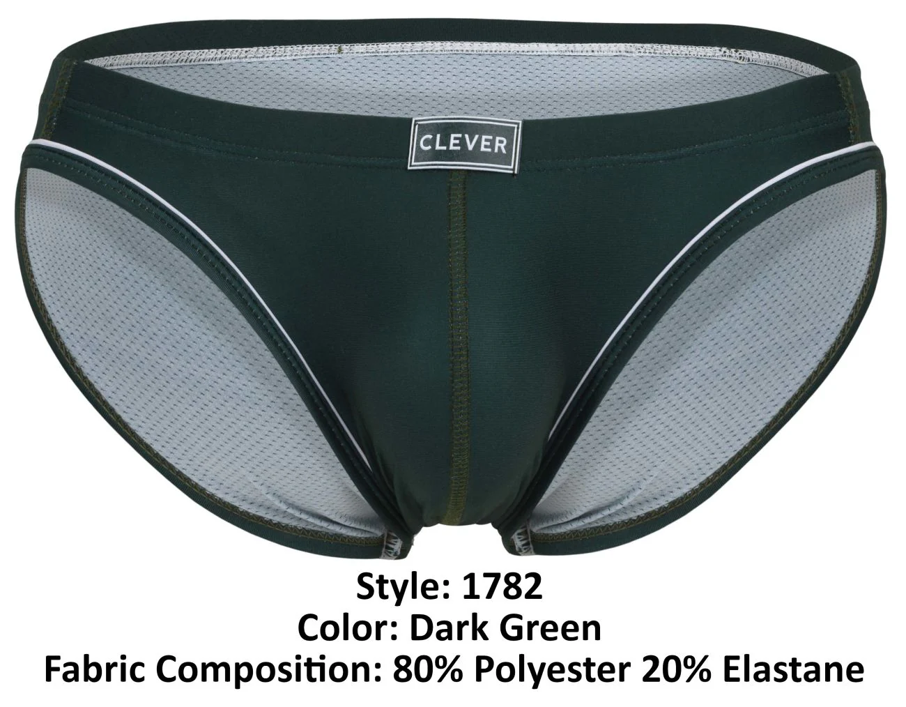 Clever 1782 Argovia Briefs Color Dark Green - Image 8