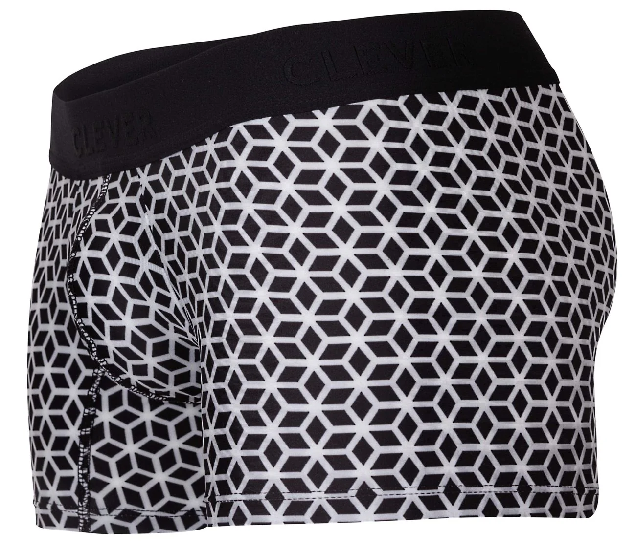 Clever 1854 Cuadricula Trunks Color White - Image 5