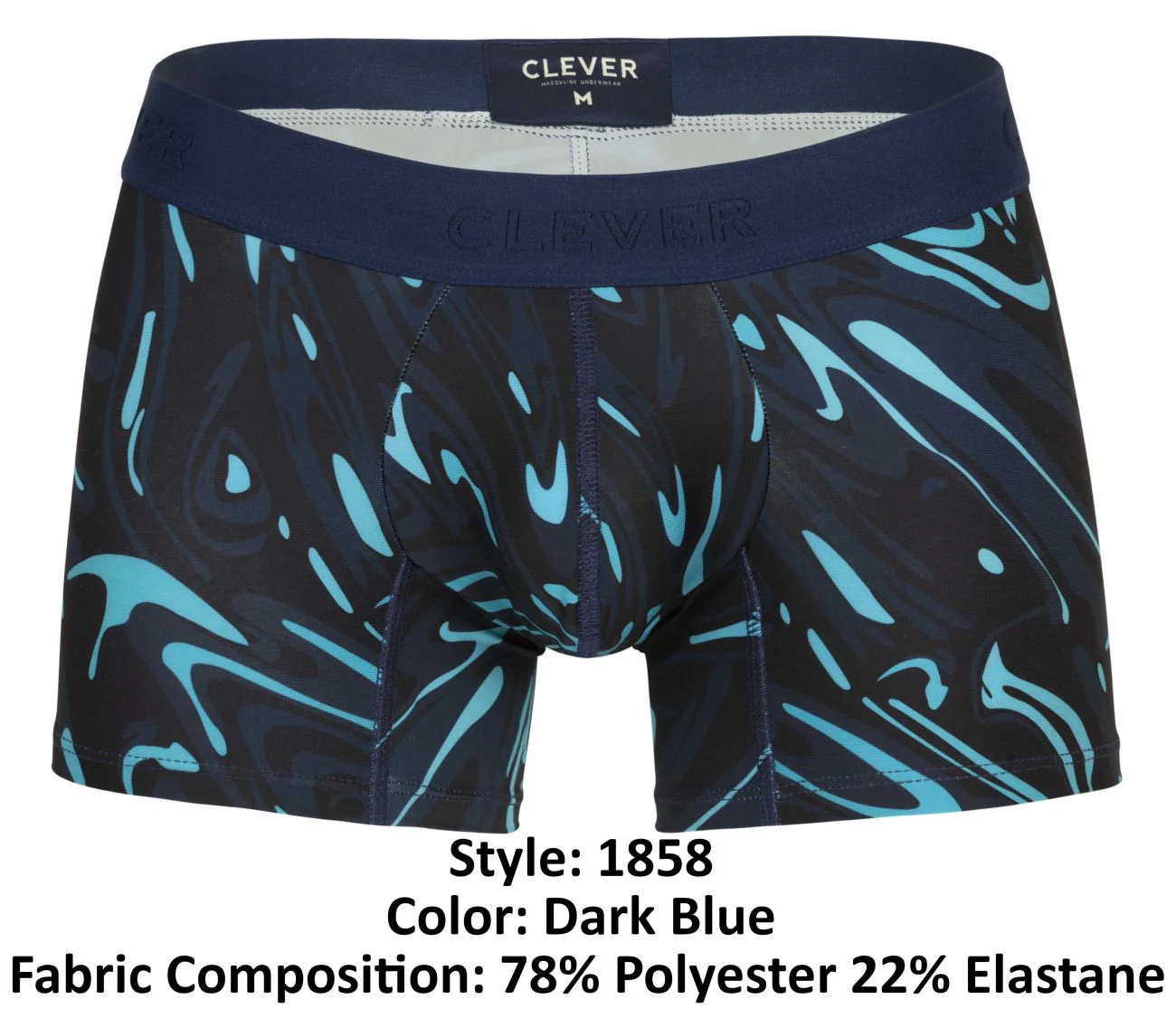 Clever 1858 Grosh Trunks Color Dark Blue - Image 7