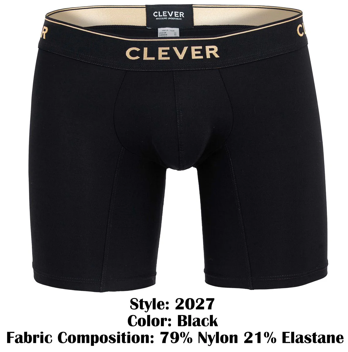 Clever 2027 Valladolid Boxer Briefs Color Black - Image 7