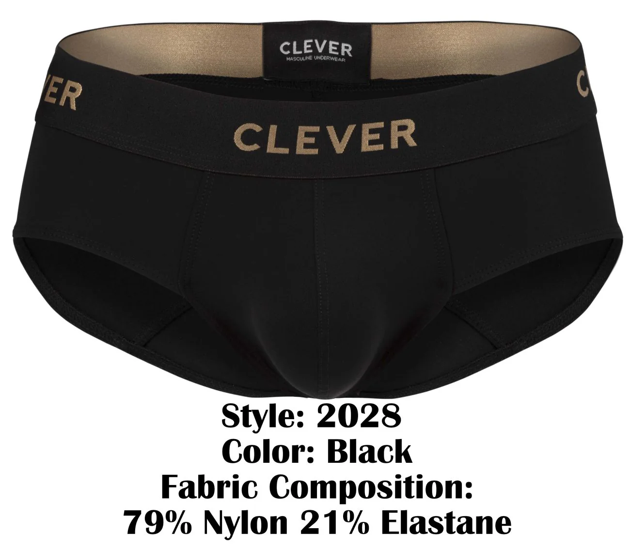 Clever 2028 Valladolid Briefs Color Black - Image 8