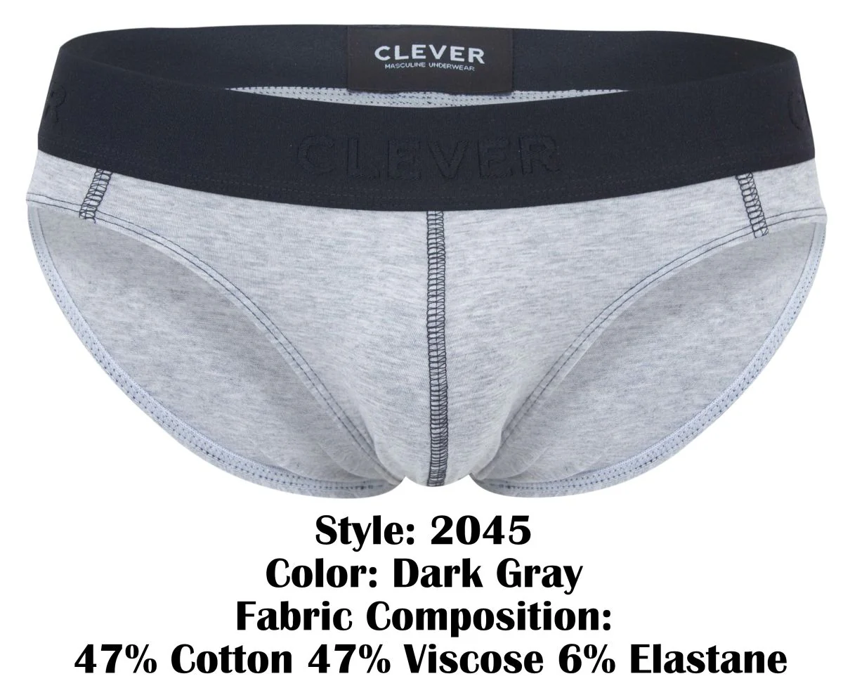 Clever 2045 Catamarca Briefs Color Dark Gray - Image 8