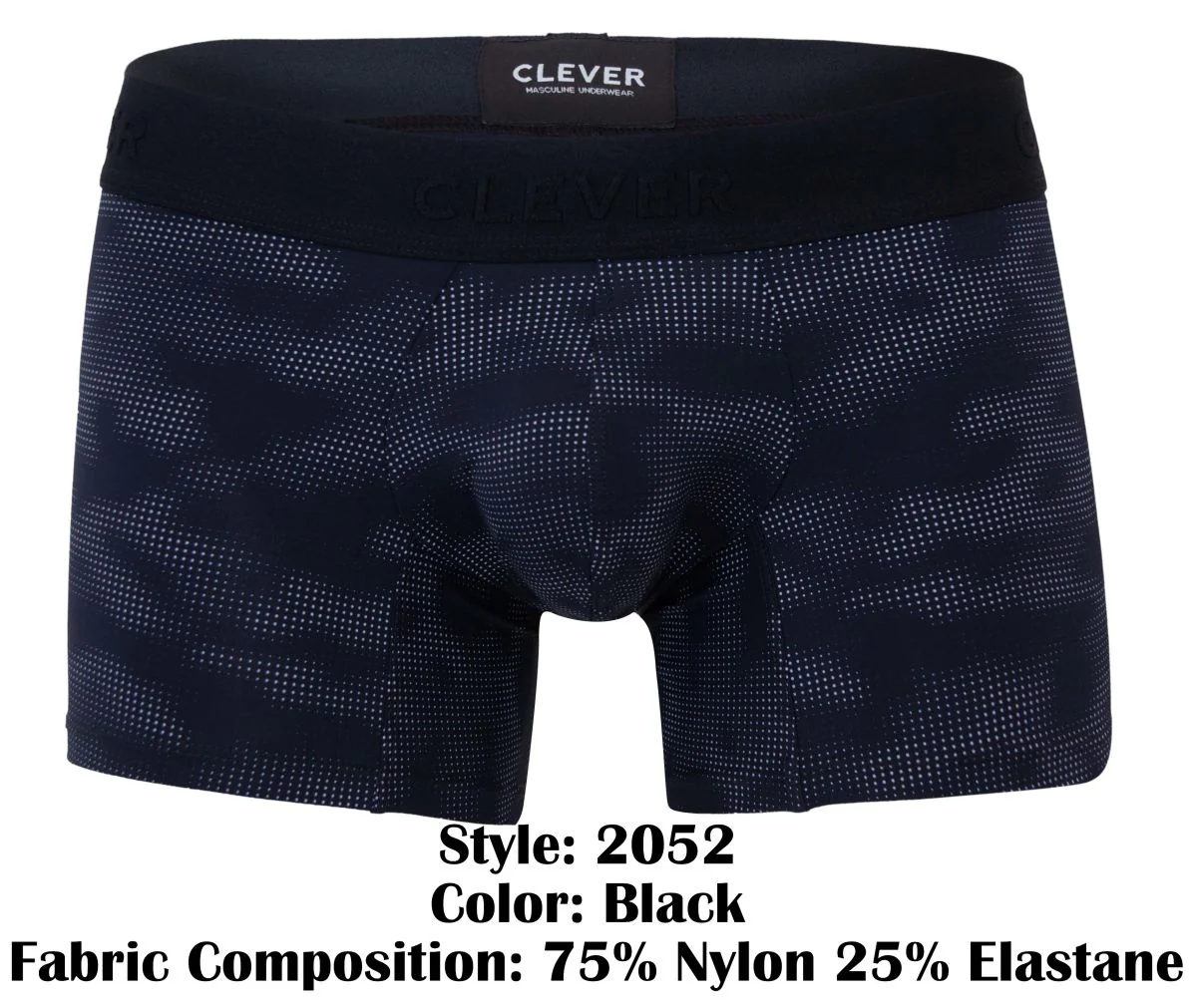 Clever 2052 Militar Trunks Color Black - Image 7