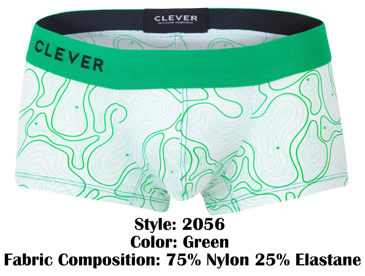 Clever 2056 Maze Trunks Color Green - Image 8