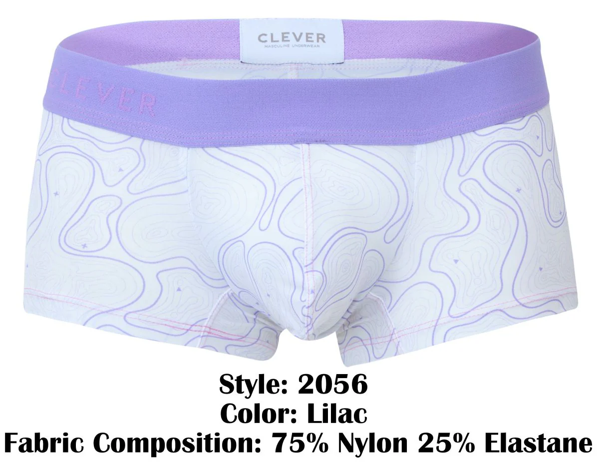 Clever 2056 Maze Trunks Color Lilac - Image 8