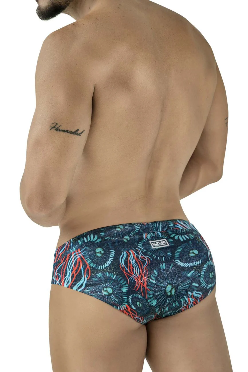 Clever 2066 Malpelo Swim Briefs Color Dark Blue - Image 3