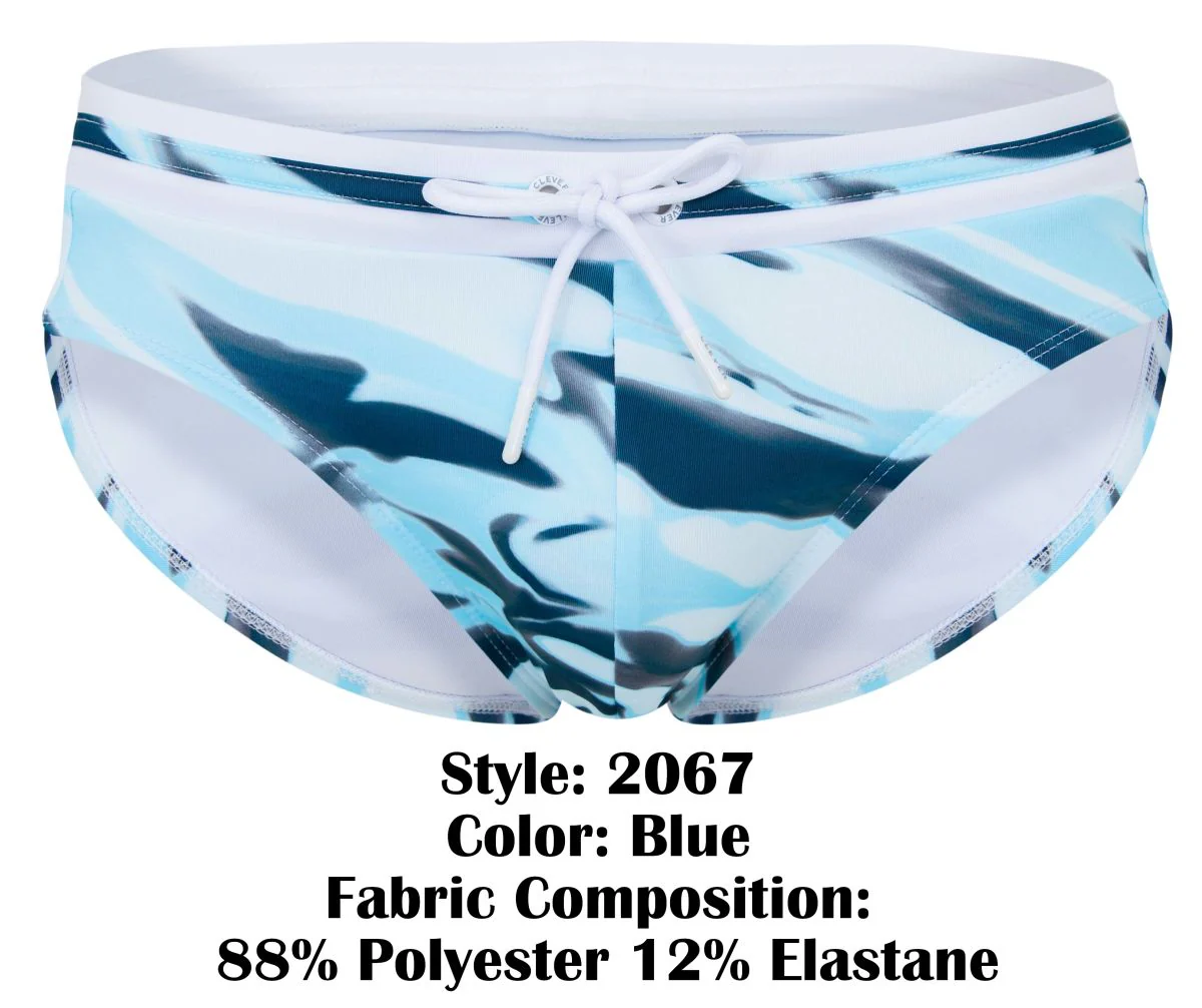 Clever 2067 Baru Swim Briefs Color Blue - Image 7